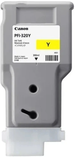 Картридж струйный Canon PFI-320 Y 2893C001 желтый (300мл) для Canon imagePROGRAF TM-200/205