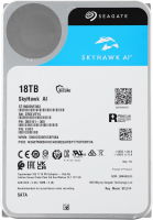 Жесткий диск Seagate SATA-III 18Tb ST18000VE002 Surveillance SkyHawkAI (7200rpm) 256Mb 3.5"