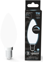 Лампа светодиодная Gauss Filament 103201209-D 9Вт цок.:E14 свеча 220B 4100K св.свеч.бел.нейт. (упак.:10шт)