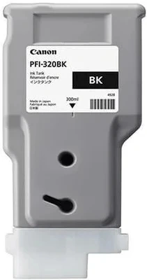 Картридж струйный Canon PFI-320 BK 2890C001 черный (300мл) для Canon imagePROGRAF TM-200/205