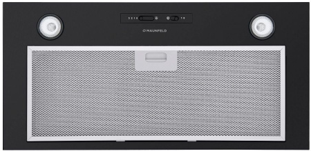 Вытяжка встраиваемая Maunfeld Crosby Light C 60 черный управление: ползунковое (1 мотор)