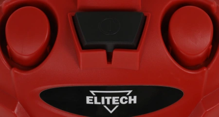 Строительный пылесос Elitech ПС 020 (E1302.003.00) 1200Вт (уборка: сухая/сбор воды) красный