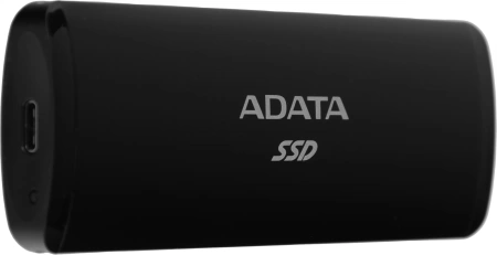 Накопитель SSD A-Data USB-C 512Gb ASE760-512GU32G2-CBK SE760 1.8" черный