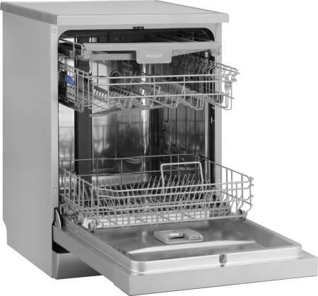 Посудомоечная машина Weissgauff DW 6138 Inverter Touch Inox нержавеющая сталь (полноразмерная) инвертер