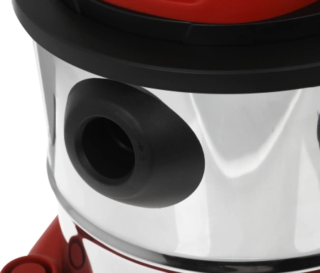 Строительный пылесос Elitech ПС 020 (E1302.003.00) 1200Вт (уборка: сухая/сбор воды) красный