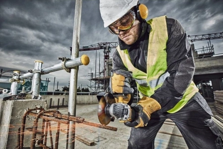 Углошлифовальная машина DeWalt DCG406N 9000об/мин рез.шпин.:M14 d=125мм