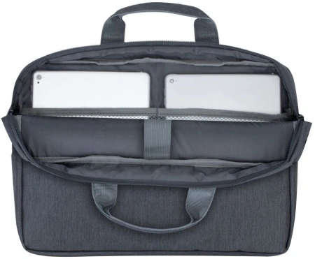 Сумка для ноутбука 15.6" Riva 7532 dark grey темно-серый полиэстер