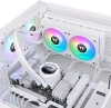 Система водяного охлаждения Thermaltake TH240 V2 Ultra EX Snow ARGB Soc-AM5/AM4/1200/1700/1851 белый 4-pin 28.5dB Al+Cu LCD Ret (CL-W425-PL12SW-A)
