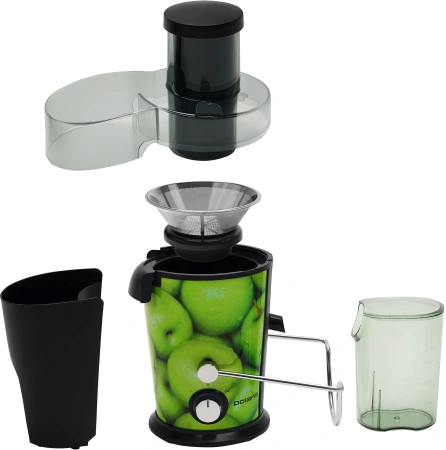 Соковыжималка центробежная Polaris PEA 1031 Apple 1000Вт рез.сок.:550мл. зеленый