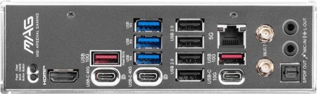 Материнская плата MSI MAG X870E TOMAHAWK WIFI SocketAM5 AMD X870 4xDDR5 ATX AC`97 8ch(7.1) 5Gigabit RAID+HDMI