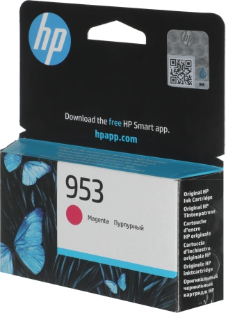 Картридж струйный HP 953 F6U13AE пурпурный (700стр.) для HP OJP 8710/8715/8720/8730/8210/8725