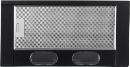 Вытяжка встраиваемая Elikor Интегра 60П-400-В2Л черный управление: кнопочное (1 мотор)