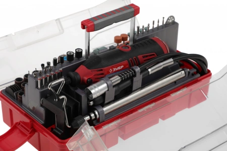 Гравер Зубр ЗГ-130ЭК H242 130Вт насадок:242