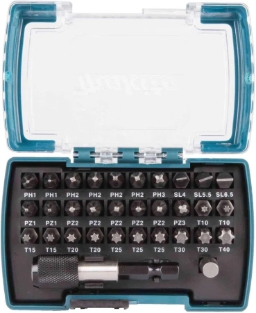 Набор бит и сверл Makita D-74762 универсал. (32пред.) для шуруповертов