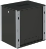 Шкаф коммутационный Sysmatrix (WP 6612.930 ) настенный 12U 600x600мм пер.дв.перфор. 2 бок.пан. 60кг серый 450мм 24кг 585мм IP20 металл