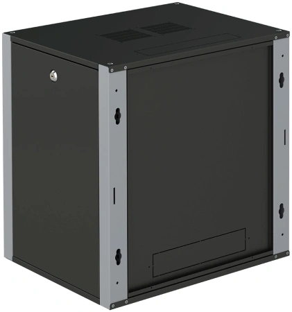 Шкаф коммутационный Sysmatrix (WP 6612.930 ) настенный 12U 600x600мм пер.дв.перфор. 2 бок.пан. 60кг серый 450мм 24кг 585мм IP20 металл