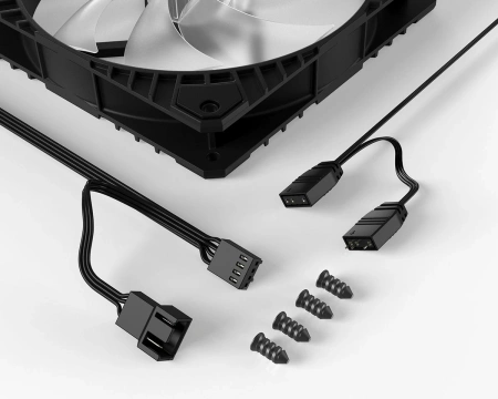 Вентилятор ID-Cooling WF-14025-XT ARGB 140x140x25 4-pin 31.2dB 180gr LED Ret