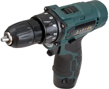 Дрель-шуруповерт Zitrek Green 12V Plus аккум. патрон:быстрозажимной (085-1014)