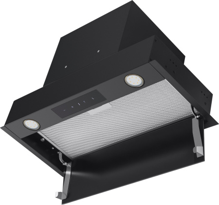 Вытяжка встраиваемая Maunfeld Fantasy Light 60 черный управление: сенсорное (1 мотор)