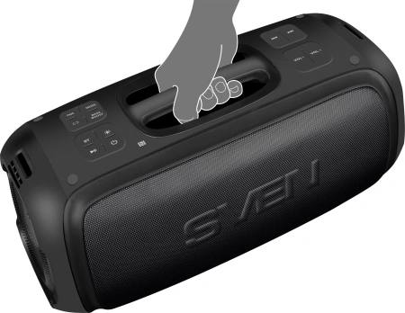 Колонка порт. Sven PS-860 черный 100W 1.0 BT/3.5Jack 5400mAh (SV-022518)