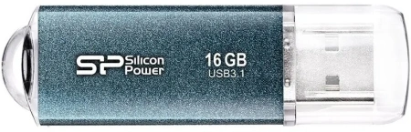 Флеш Диск Silicon Power 16Gb Marvel M01 SP016GBUF3M01V1B USB3.0 синий