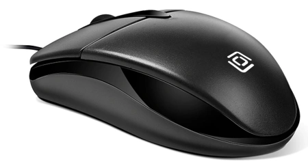Мышь Оклик 275M черный оптическая (1200dpi) USB (3but)