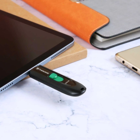 Флеш Диск Transcend 128Gb Jetflash Type-C 790С TS128GJF790C USB3.0 черный