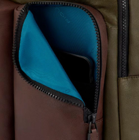 Рюкзак унисекс Piquadro Harper CA3869AP/TM темно-коричневый кожа