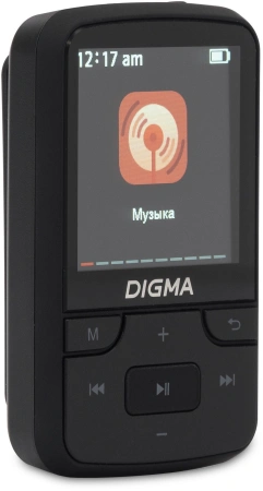Плеер Hi-Fi Flash Digma Z5 BT 16Gb черный/1.54"/FM/microSD/microSDHC/clip