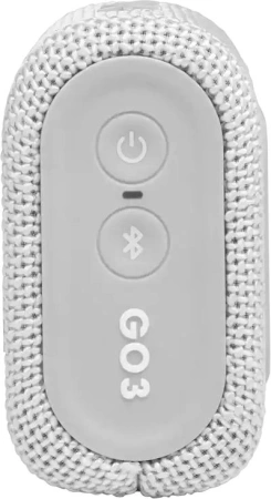 Колонка порт. JBL GO 3 белый 4.2W 1.0 BT (JBLGO3WHT)
