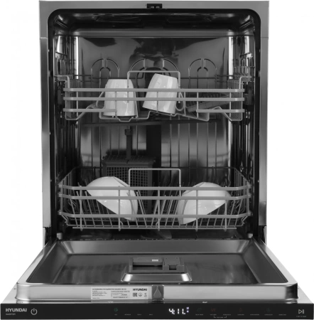Посудомоечная машина встраив. Hyundai HBD 645 2100Вт полноразмерная нержавеющая сталь инвертер