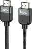 Кабель Hoco US09 ver2.0 HDMI (m) HDMI (m) 2м черный пакет (упак.:1шт)