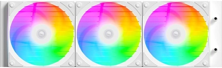 Система водяного охлаждения ID-Cooling FX360 Inf ARGB Soc-AM5/AM4/1200/1700/1851 белый 4-pin 27.2dB Al+Cu 350W Ret (FX360 INF WHITE)