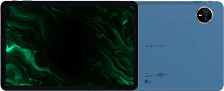 Планшет Digma Pro Eclipse T616 (2.0) 8C RAM8Gb ROM256Gb 11" In-Cell 1920x1200 4G 2Sim Android 14 голубой 20Mpix 8Mpix BT WiFi microSD 1Tb 8000mAh