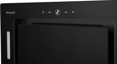 Вытяжка встраиваемая Weissgauff Aura 1350 черный управление: сенсорное (1 мотор)