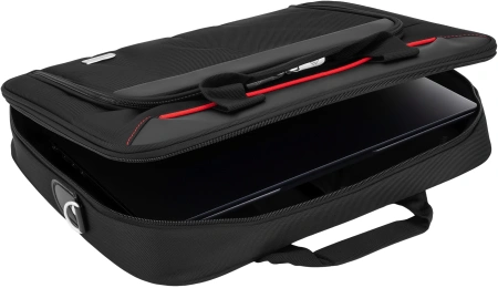 Сумка для ноутбука 15.6" Digma HC-212 черный/красный полиэстер (HC212BKR)