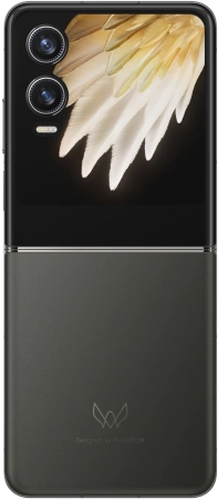 Смартфон Tecno AE11 Phantom V Flip2 5G 256Gb 8Gb серый раскладной 3G 4G 2Sim 6.9" 1080x2640 Android 14 50Mpix 802.11 a/b/g/n/ac/ax NFC GPS GSM900/1800 GSM1900 TouchSc Protect FM A-GPS