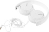Гарнитура накладные Sony MDR-ZX110AP 1.2м белый проводные оголовье (MDR-ZX110AP/W)