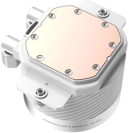 Система водяного охлаждения ID-Cooling FX360 Inf ARGB Soc-AM5/AM4/1200/1700/1851 белый 4-pin 27.2dB Al+Cu 350W Ret (FX360 INF WHITE)