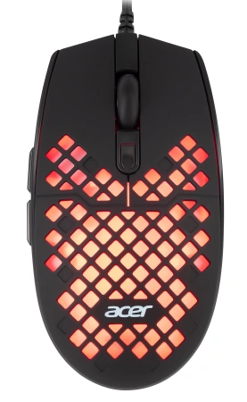 Мышь Acer OMW134 черный оптическая (3200dpi) USB (5but)