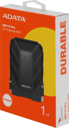 Жесткий диск A-Data USB 3.0 1Tb AHD710P-1TU31-CBK HD710Pro DashDrive Durable 2.5" черный
