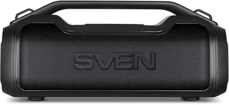 Колонка порт. Sven PS-390 черный 50W 2.0 BT/3.5Jack/USB 10м 3600mAh (SV-021306)