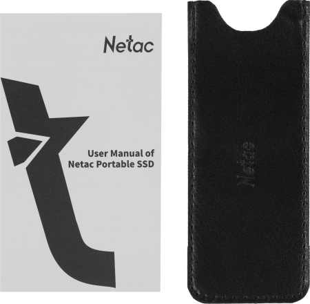 Накопитель SSD Netac USB-C 2TB NT01ZX10-002T-32BK ZX10 1.8" черный