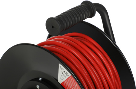 Удлинитель силовой Starwind ST-PSR4.20/G-16 3x1.0кв.мм 4розет. 20м ПВС 16A катушка оранжевый