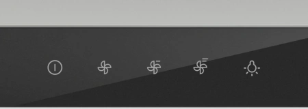 Вытяжка встраиваемая Gorenje TH64E3SGB нержавеющая сталь/стекло черное управление: сенсорное (1 мотор)