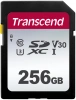Флеш карта SDXC 256Gb Class10 Transcend TS256GSDC300S w/o adapter