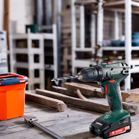 Дрель-шуруповерт Metabo BS 18 аккум. патрон:быстрозажимной (кейс в комплекте) (602207550)