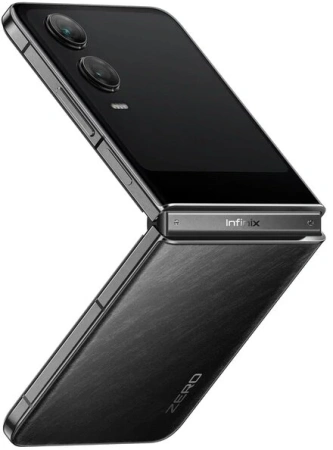 Смартфон Infinix X6962 Zero Flip 512Gb 8Gb черный раскладной 3G 4G 2Sim 6.9" 1080x2640 Android 14 50Mpix 802.11 a/b/g/n/ac NFC GPS GSM900/1800 GSM1900 TouchSc Protect FM