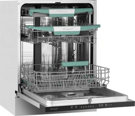 Посудомоечная машина встраив. Weissgauff BDW 6136 D Inverter AutoOpen Infolight 2100Вт полноразмерная инвертер