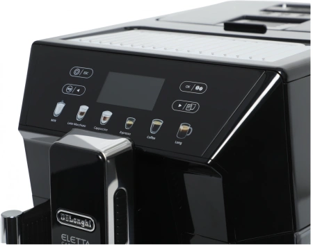 Кофемашина Delonghi Eletta Cappuccino Evo ECAM46.860.B 1450Вт черный/серебристый